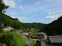 白山社の景色