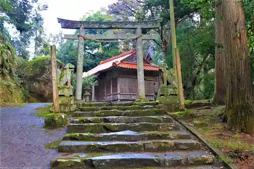 生馬神社の鳥居