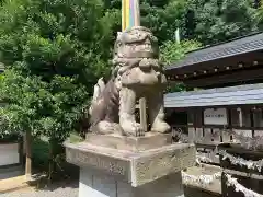 村檜神社の狛犬