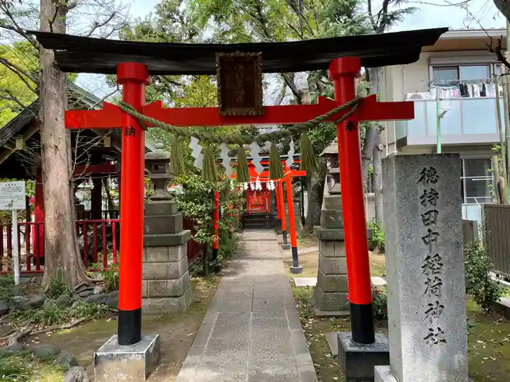 徳持神社の鳥居