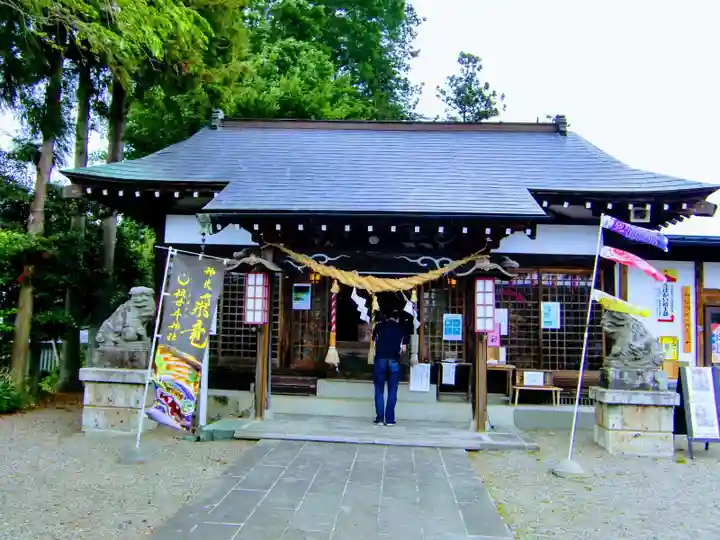 祖母井神社の本殿・本堂