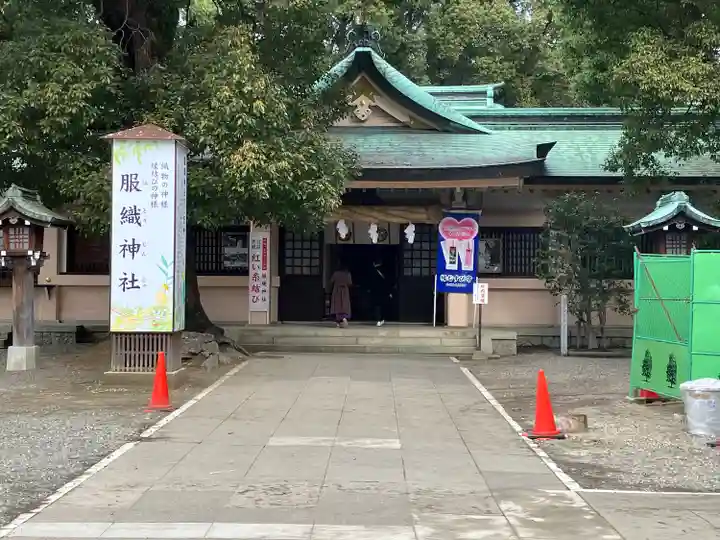 服織神社(真清田神社境内社)の本殿・本堂