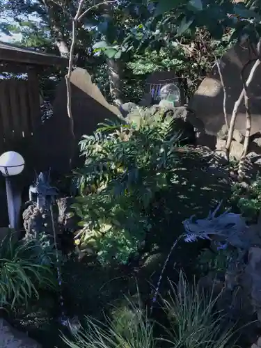 検見川神社の庭園