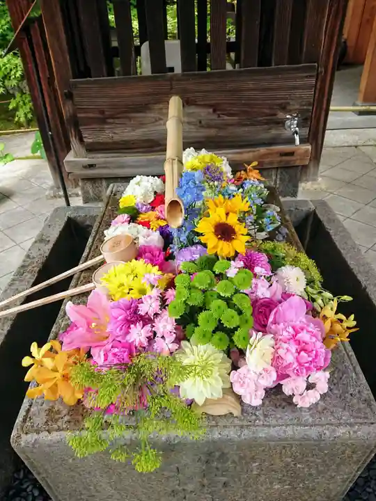 勝林寺の手水舎