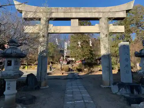 甲斐総社八幡神社の鳥居