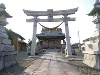 井内八幡宮の鳥居