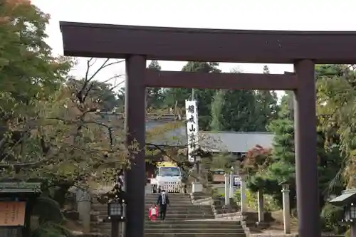 開成山大神宮の鳥居