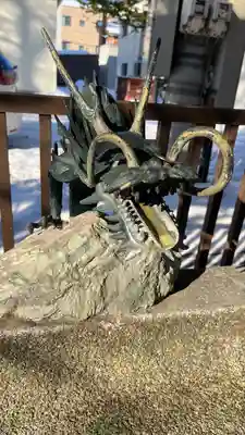 豊平神社の手水舎