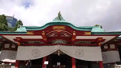 日枝神社の本殿・本堂
