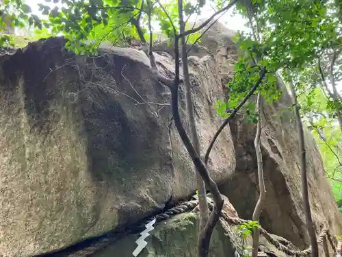 越木岩神社の自然