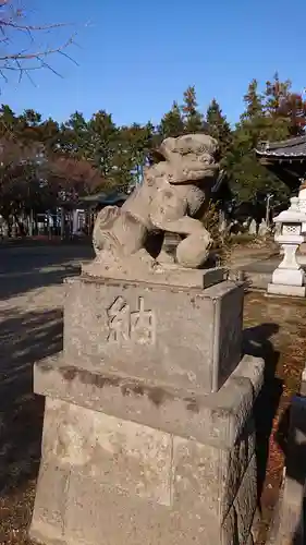 上高野神社の狛犬