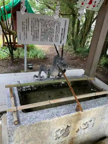 住吉神社の手水舎