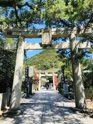 宮地嶽神社の鳥居