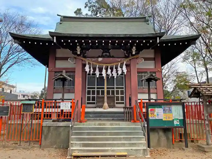 青渭神社の本殿・本堂