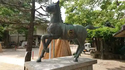 藤森神社の狛犬