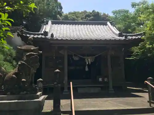 戸馳神社の本殿・本堂