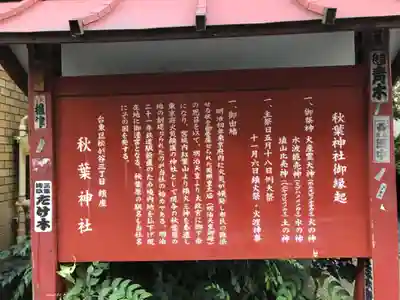 秋葉神社の歴史