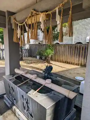 事代主神社の手水舎