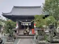 諏訪神社の本殿・本堂