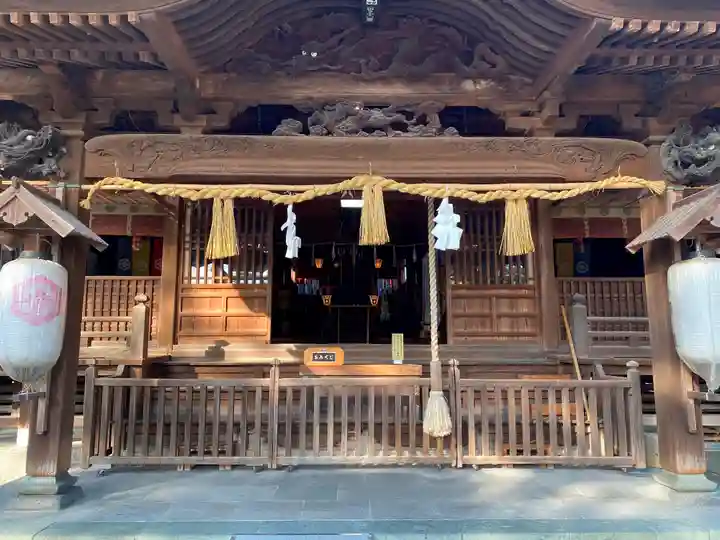 賣布神社の本殿・本堂