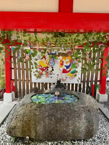 別小江神社の手水舎