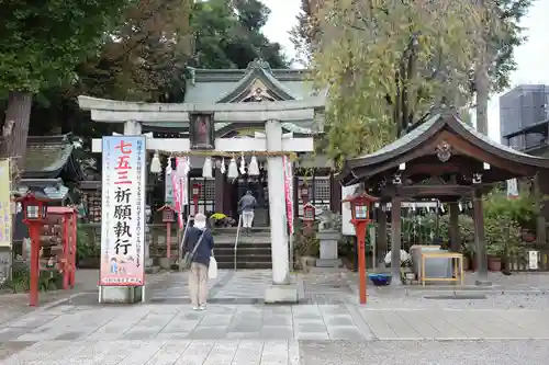 川越八幡宮の鳥居