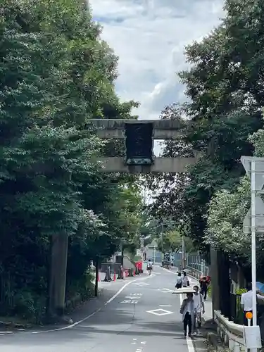 京都乃木神社の鳥居