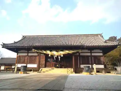 阿智神社の本殿