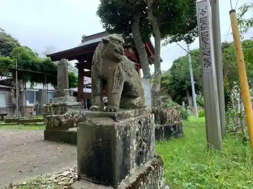 聖徳寺の狛犬