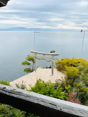 竹生島神社(都久夫須麻神社)の鳥居