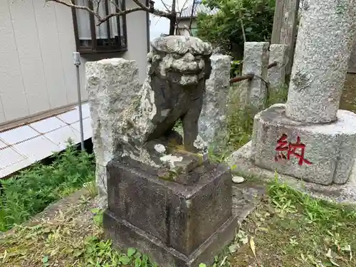 八幡神社の狛犬