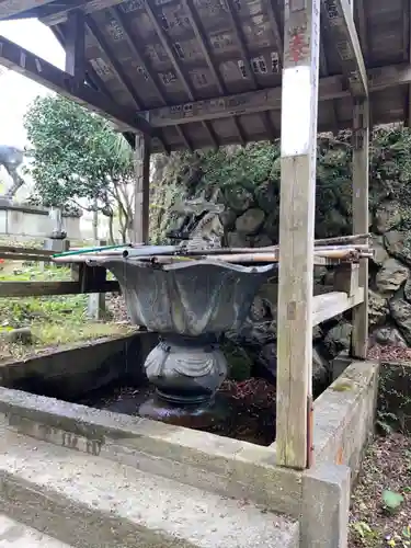 施福寺の手水