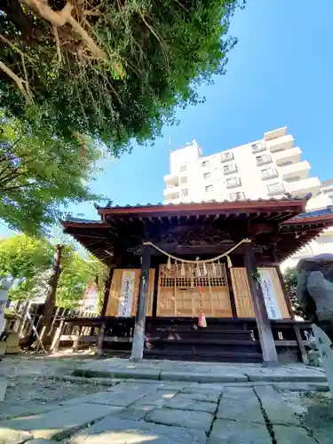 晴門田神社の本殿・本堂