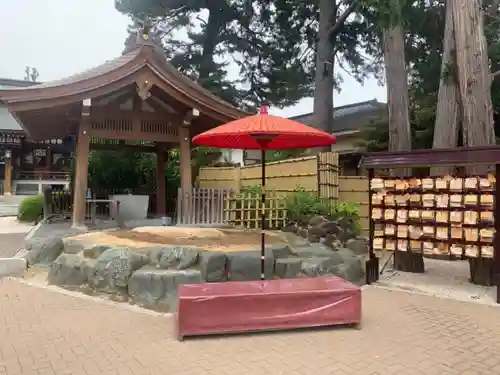 中野沼袋氷川神社の庭園