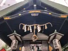 築土神社の本殿