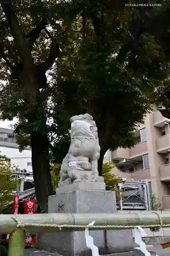 浅間神社の狛犬