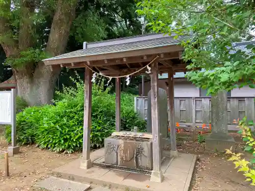 三芳野神社の手水