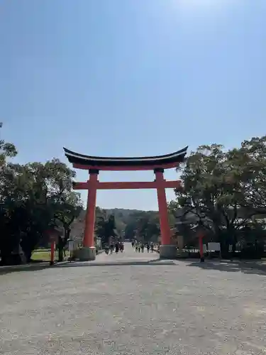 宇佐神宮の鳥居