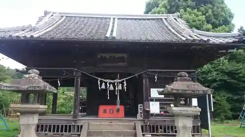 岡神社の本殿・本堂