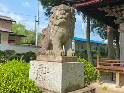甲波宿祢神社の狛犬