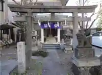 初音森神社の鳥居