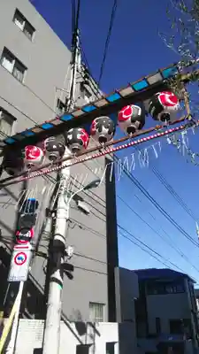 白山神社の周辺