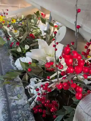 鳩森八幡神社の手水舎