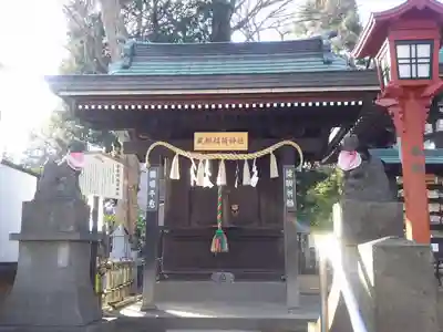 川越八幡宮の本殿・本堂