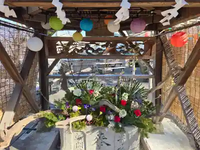 温泉神社〜いわき湯本温泉〜の手水舎