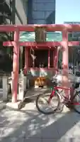 明治座稲荷神社の鳥居