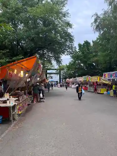 豊平神社のお祭り