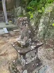 國津神社の狛犬