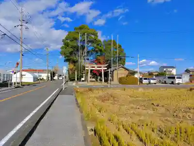 八劔社(上祖父江)の自然