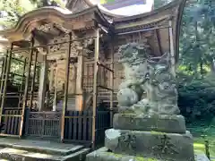 平泉寺白山神社の本殿